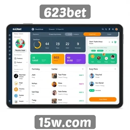Análise da interface do usuário do site 623bet