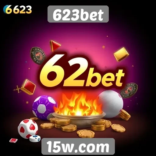 Variedade de jogos disponíveis na plataforma 623bet